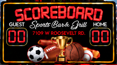 Scoreboard Sports Bar and Grill logo